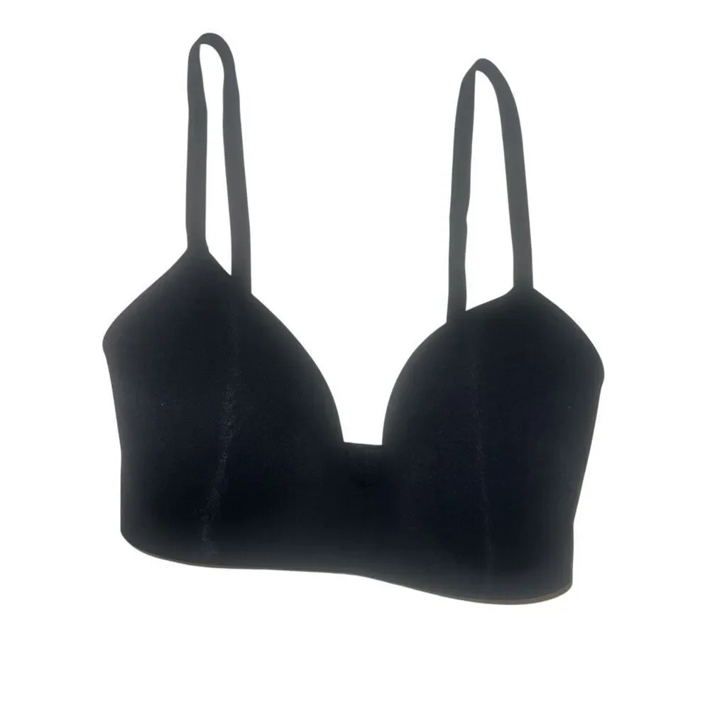 ✨Adore Me Valory Lightly Lined Plunge Black Sz 32DDD Bra✨